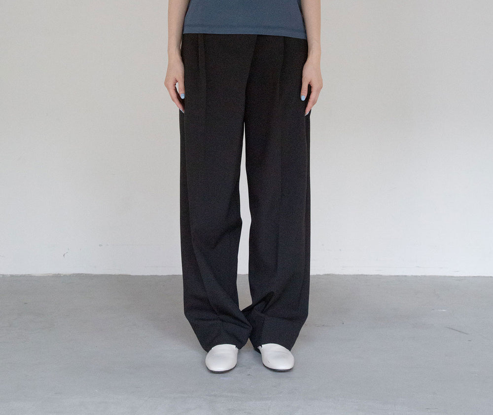 Recycle Polyester Belted Pants