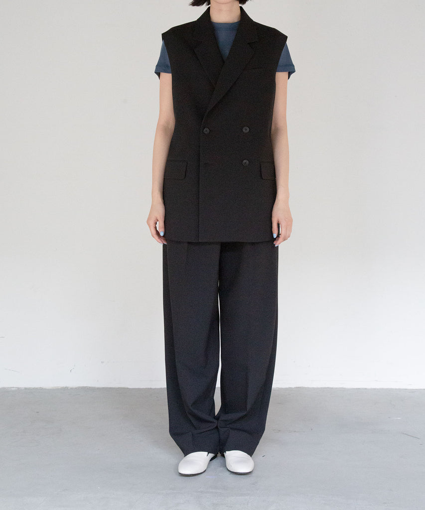 Recycle Polyester Sleeveless Jacket｜UNDECORATED(アンデコレ