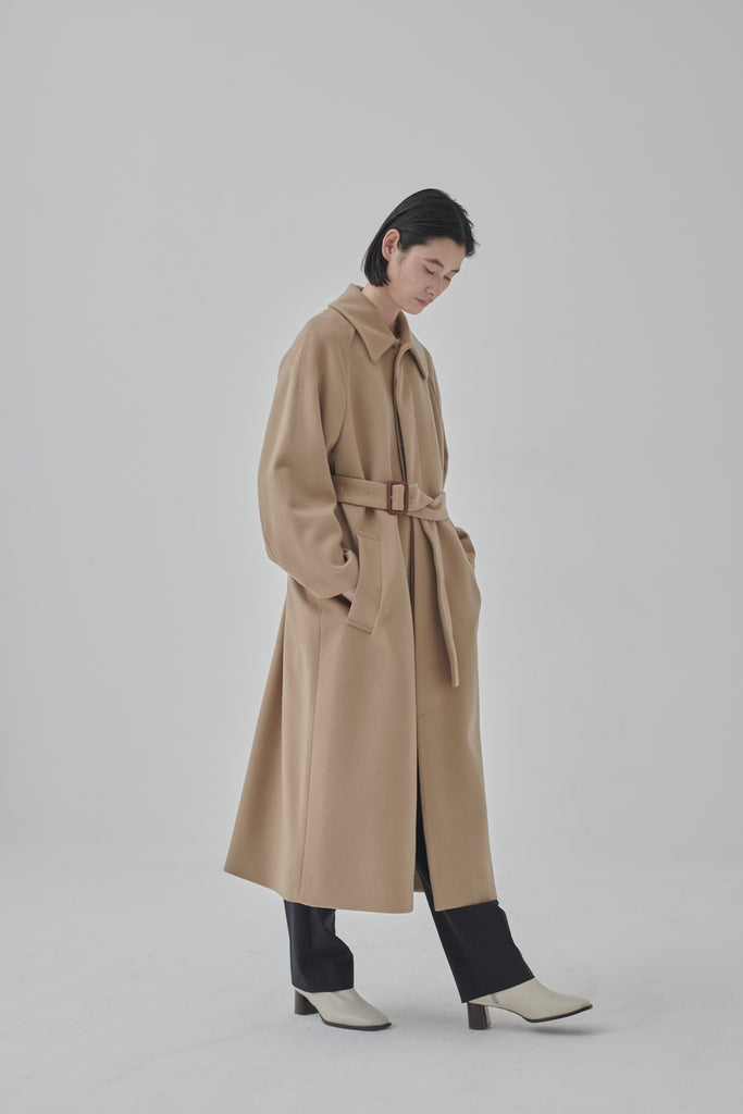 Super100 s Wool Melton Coat｜UNDECORATED(アンデコレイテッド)公式通販｜