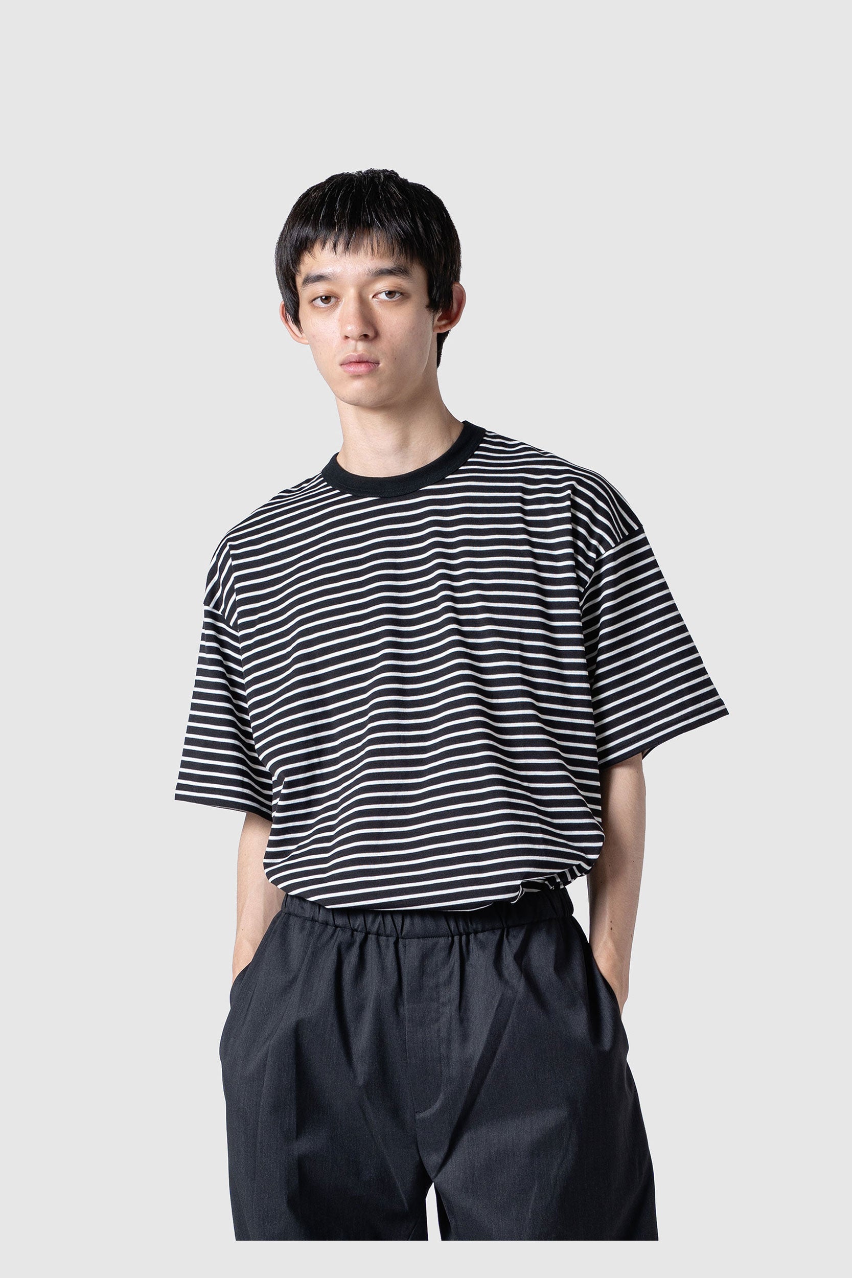 Sheer Border S/S T-Shirt｜UNDECORATED(アンデコレイテッド)公式通販