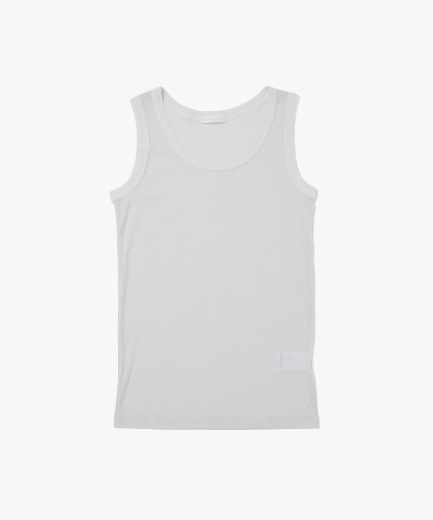 SHEER TRIMING TANK TOP｜UNDECORATED(アンデコレイテッド)公式通販