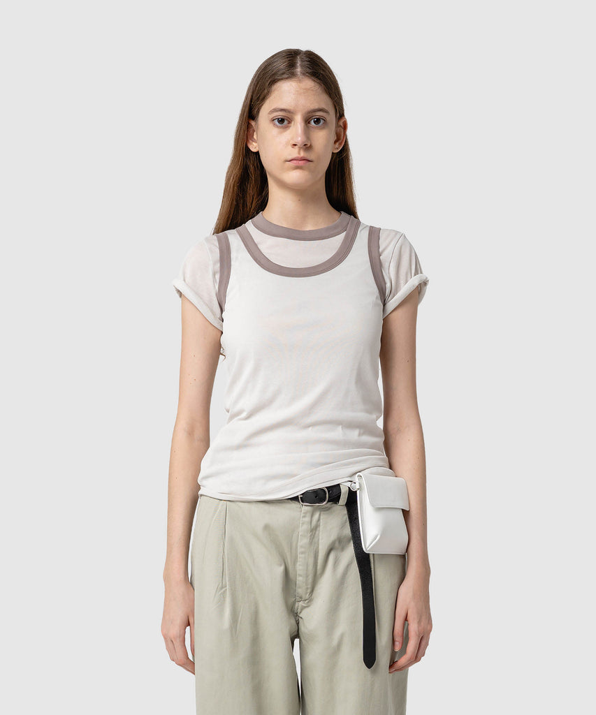 SHEER TRIMING TANK TOP｜UNDECORATED(アンデコレイテッド)公式通販