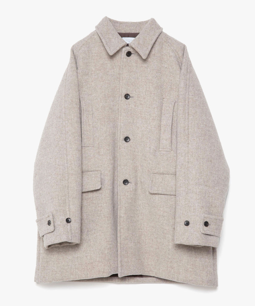 Mulesing Free Wool Melto Coat｜UNDECORATED(アンデコレイテッド)公式