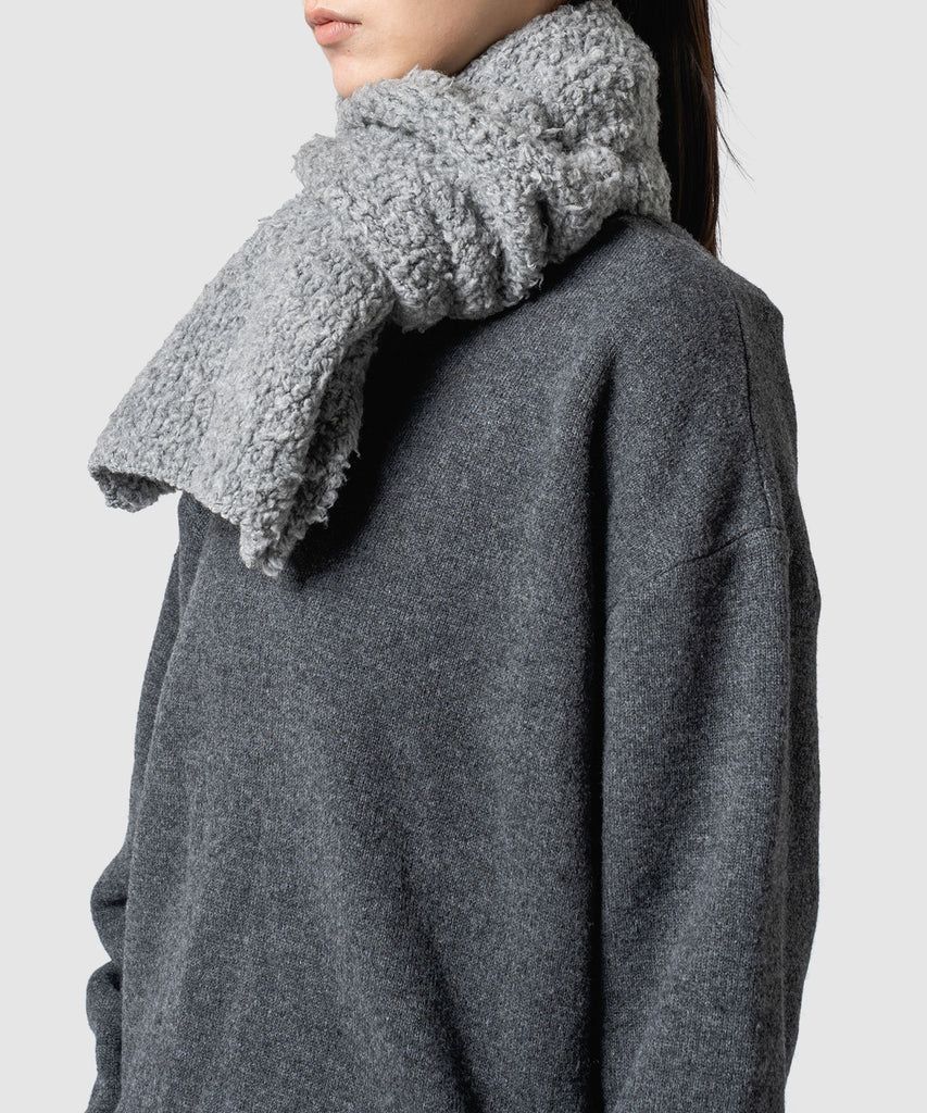 FUR WOOL KNIT SCARF｜UNDECORATED(アンデコレイテッド)公式通販