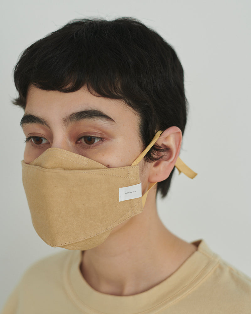 Linen / Cotton Face Mask Type3