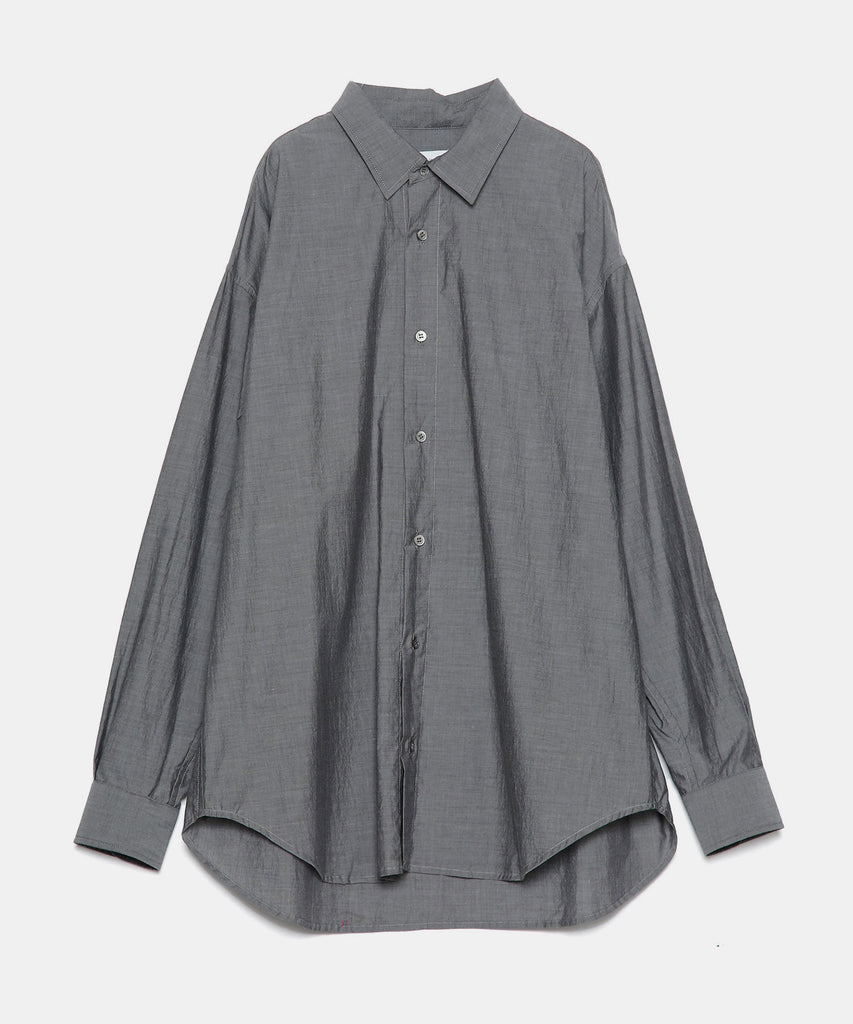 Washed Cotton L/S Shirt｜UNDECORATED(アンデコレイテッド