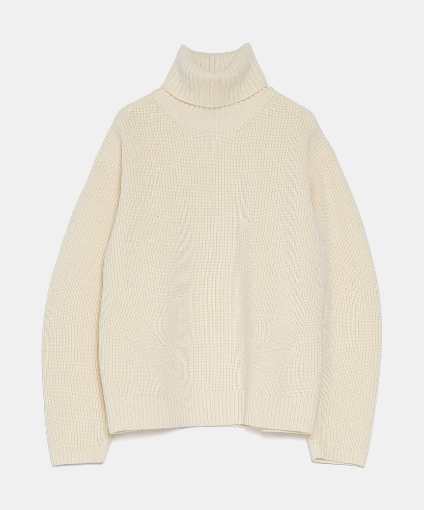 Mulesing-Free Wool Knit Dolman Sweater