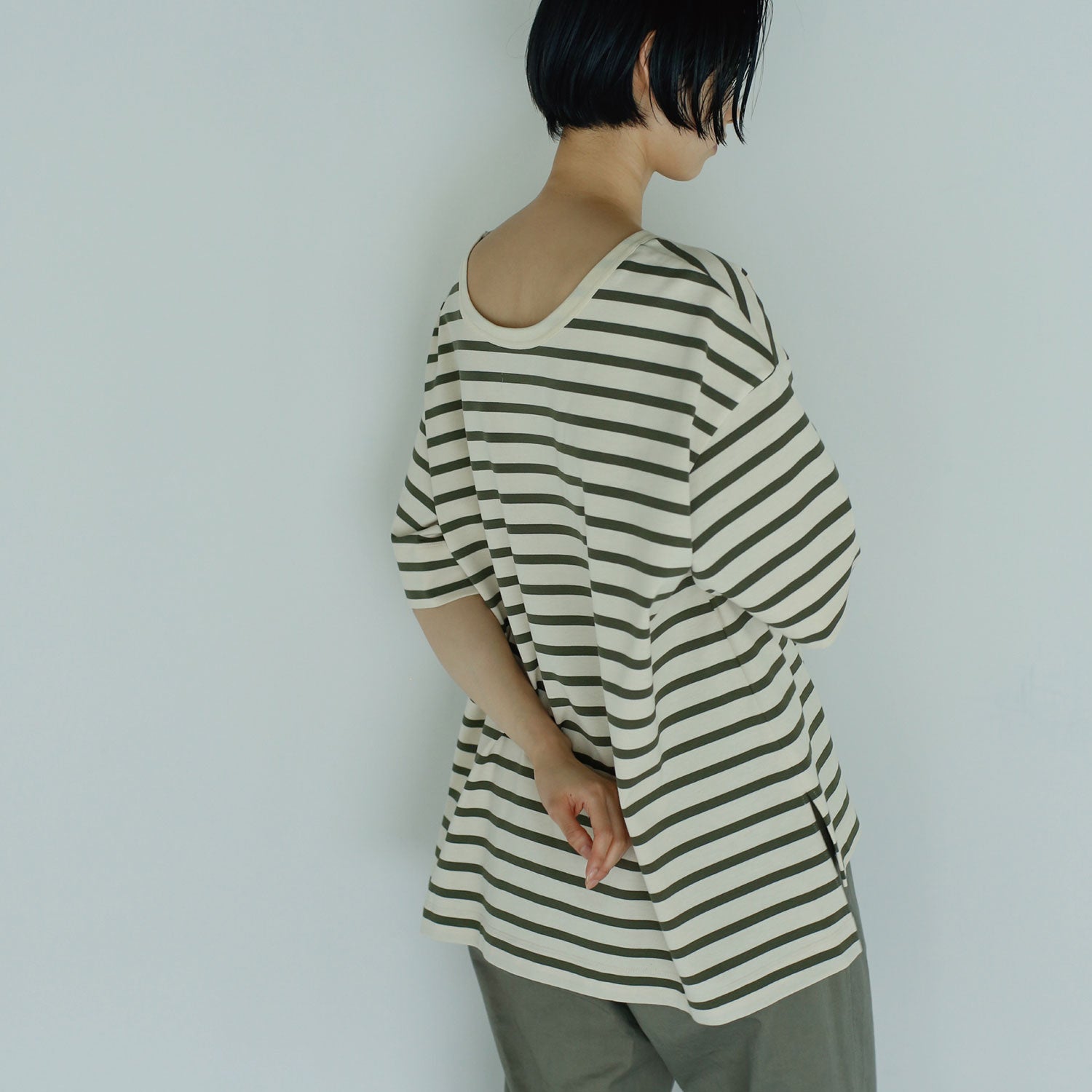 Story of the Material - Giza Cotton Border Jersey-