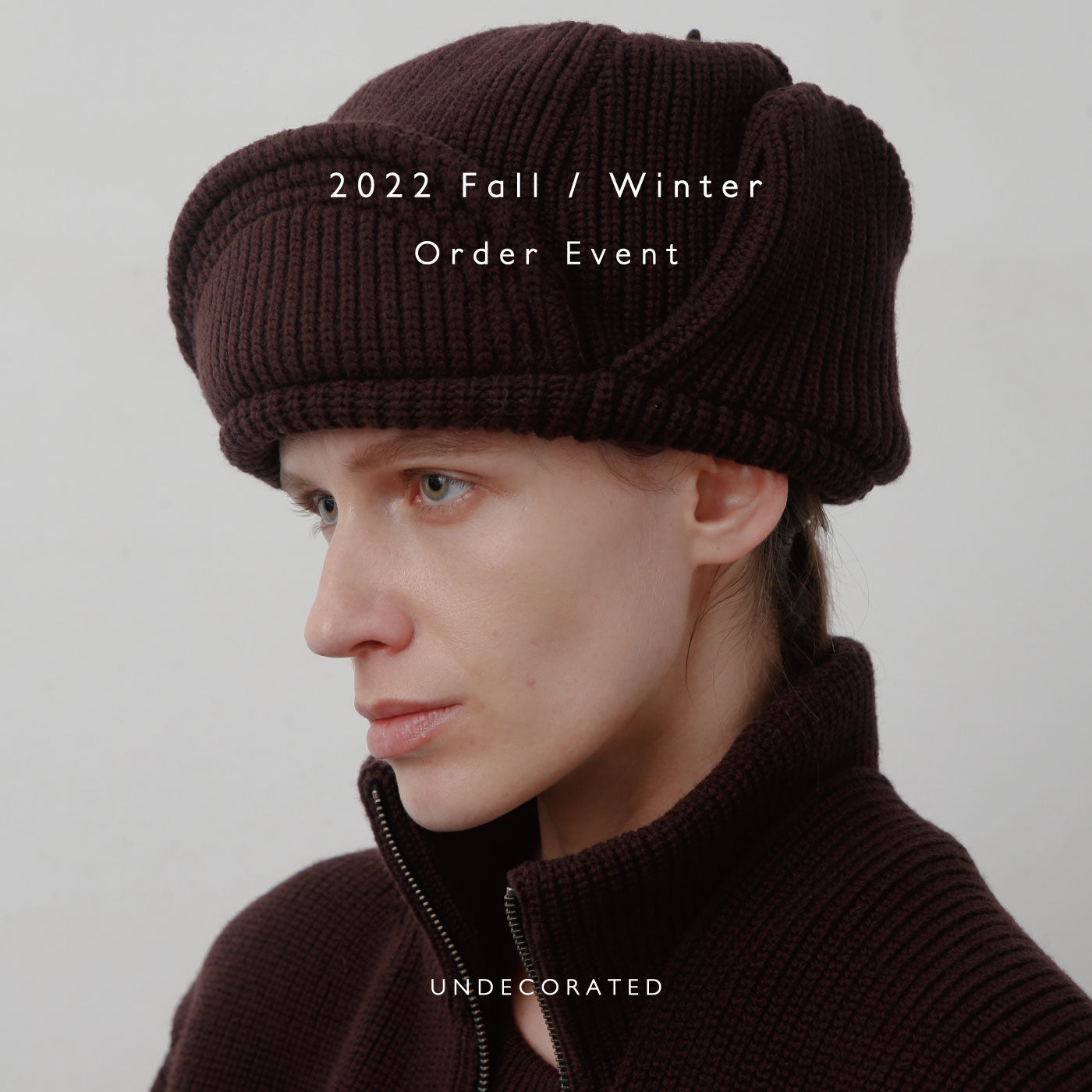 UNDECORATED 2022 Fall / Winter 受注会のお知らせ