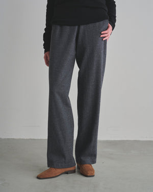 Wool Knit Smooth Pants