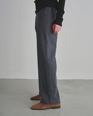 Wool Knit Smooth Pants