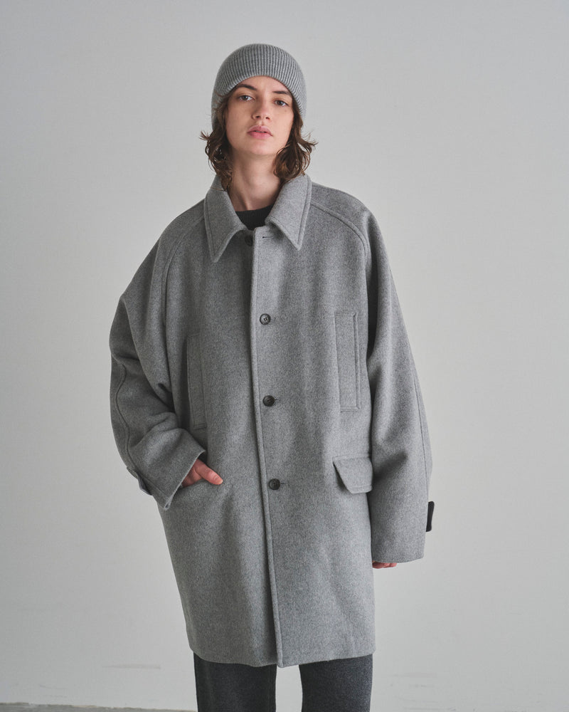 Super100s Cashmere Wool Beaver Coat