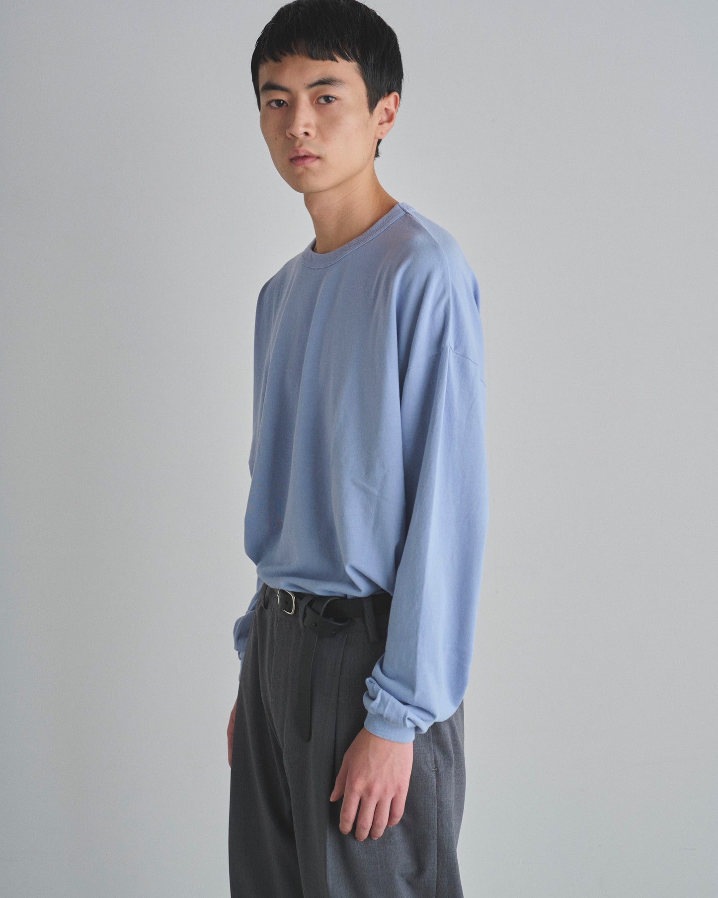 Cotton Pile Standard Long-Sleeve T-Shirt