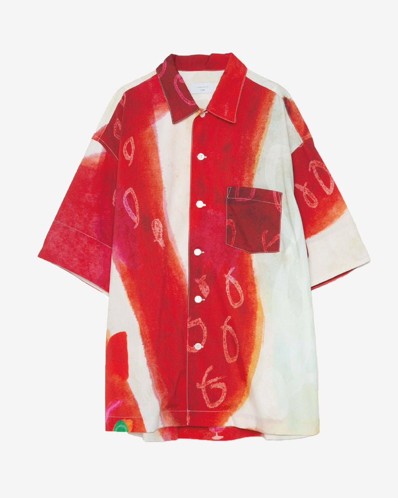 Drawing S/S Shirt by Takashi Tsushima