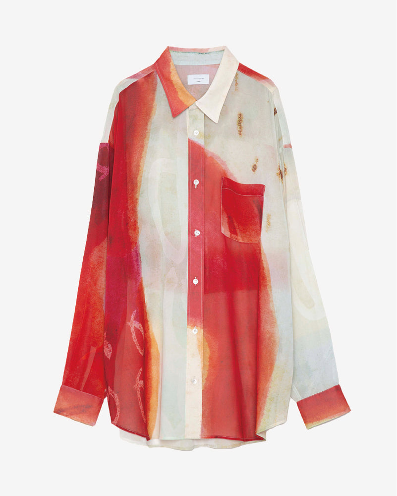 Drawing L/S Shirt by Takashi Tsushima