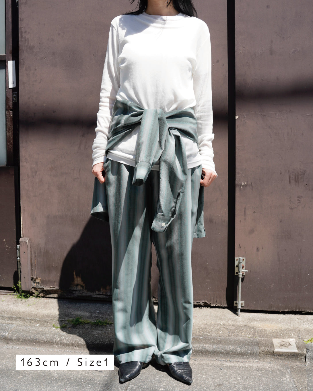 OMBRE STRIPE PANTS
