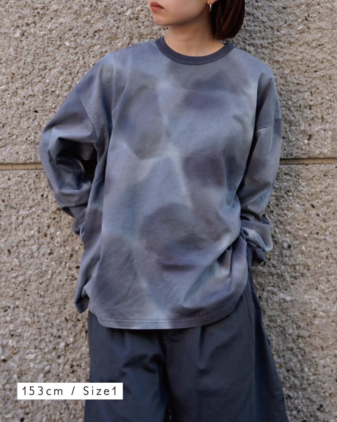 OVER-PAINTING L/S T-SHIRT