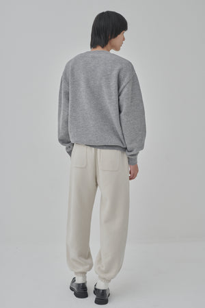 Wool Back Pile Sweater