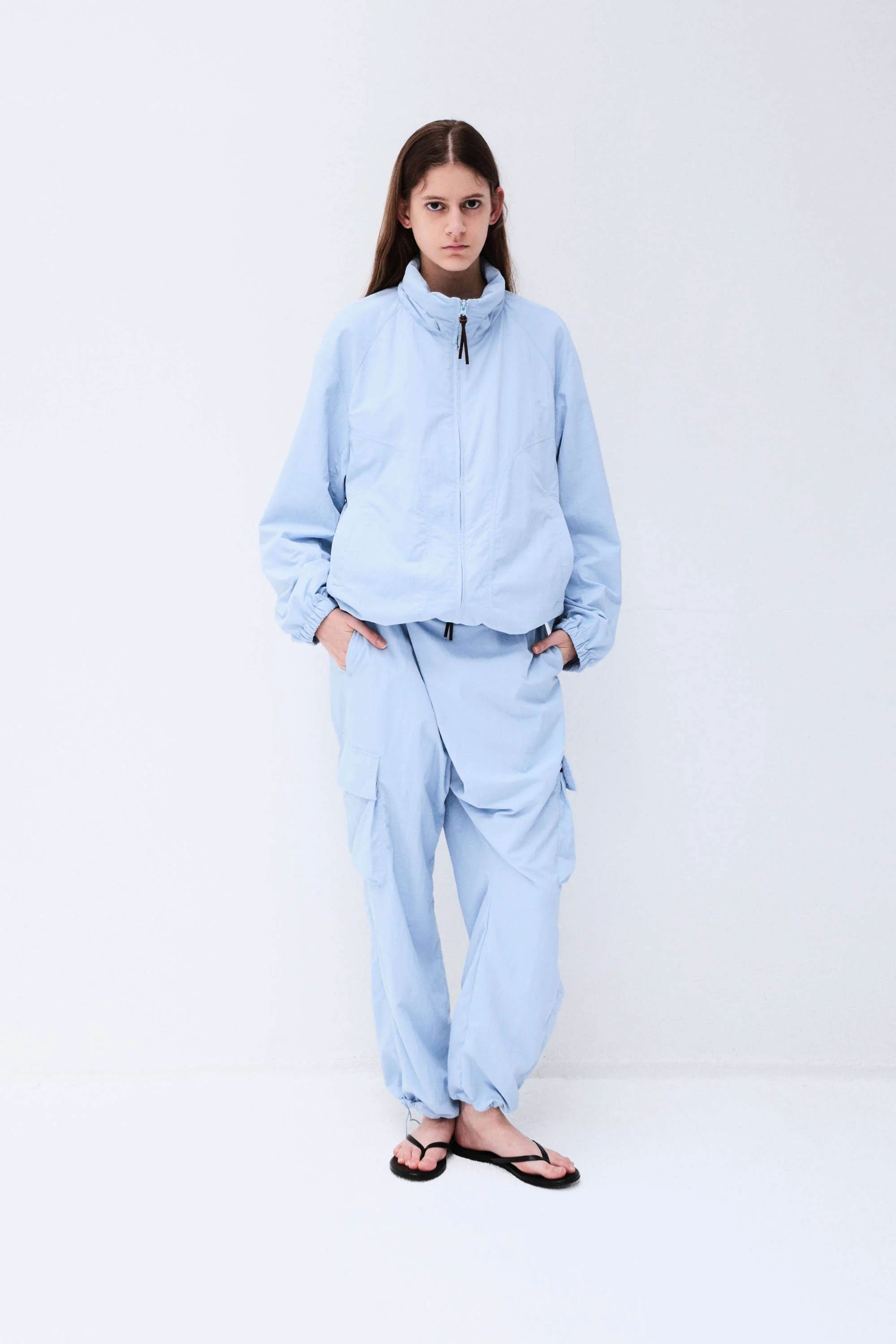 WATER-PROOF WOOL ZIP JACKET