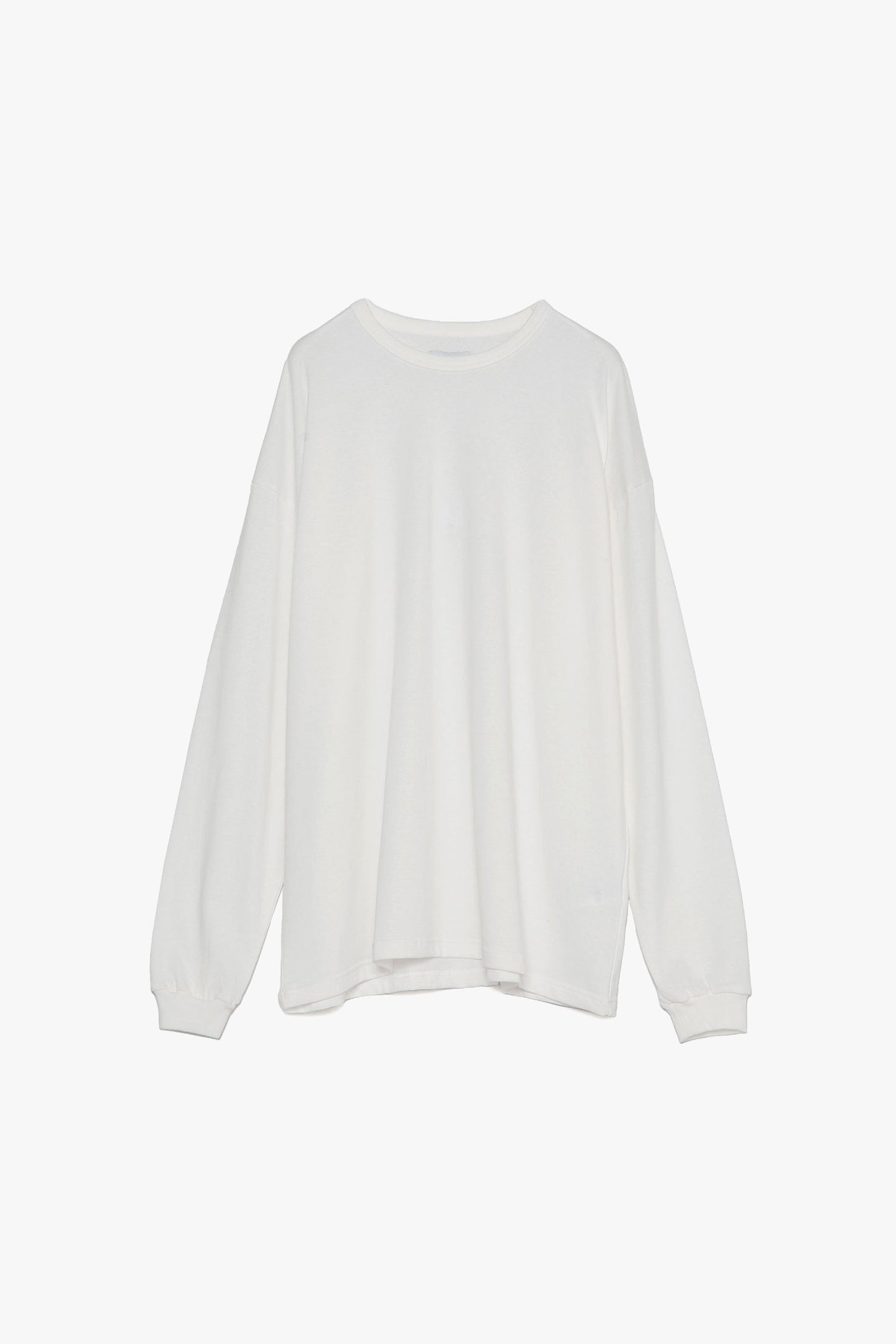 Recycled Organic Cotton Compact Terry Long-Sleeve T-Shirt