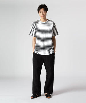 Organic Cotton Border S/S T-Shirt