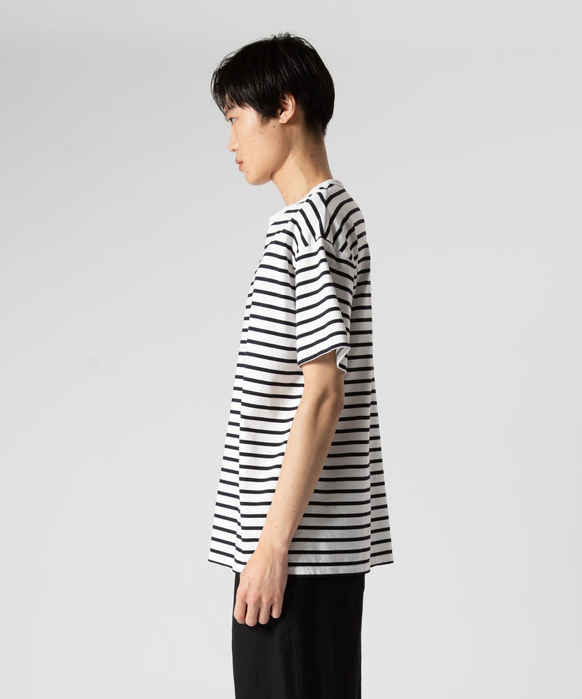 Organic Cotton Border S/S T-Shirt