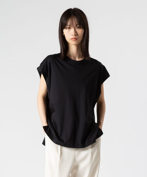 Organic Cotton Smooth Sleeveless T-Shirt