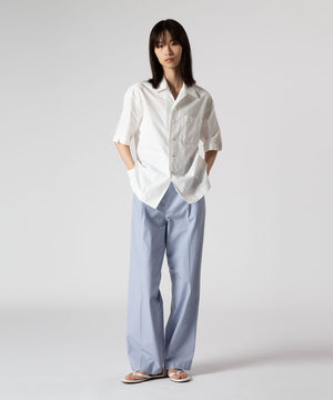 Cotton Slit S/S Shirt