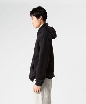 Washed Cotton Sweat Parka