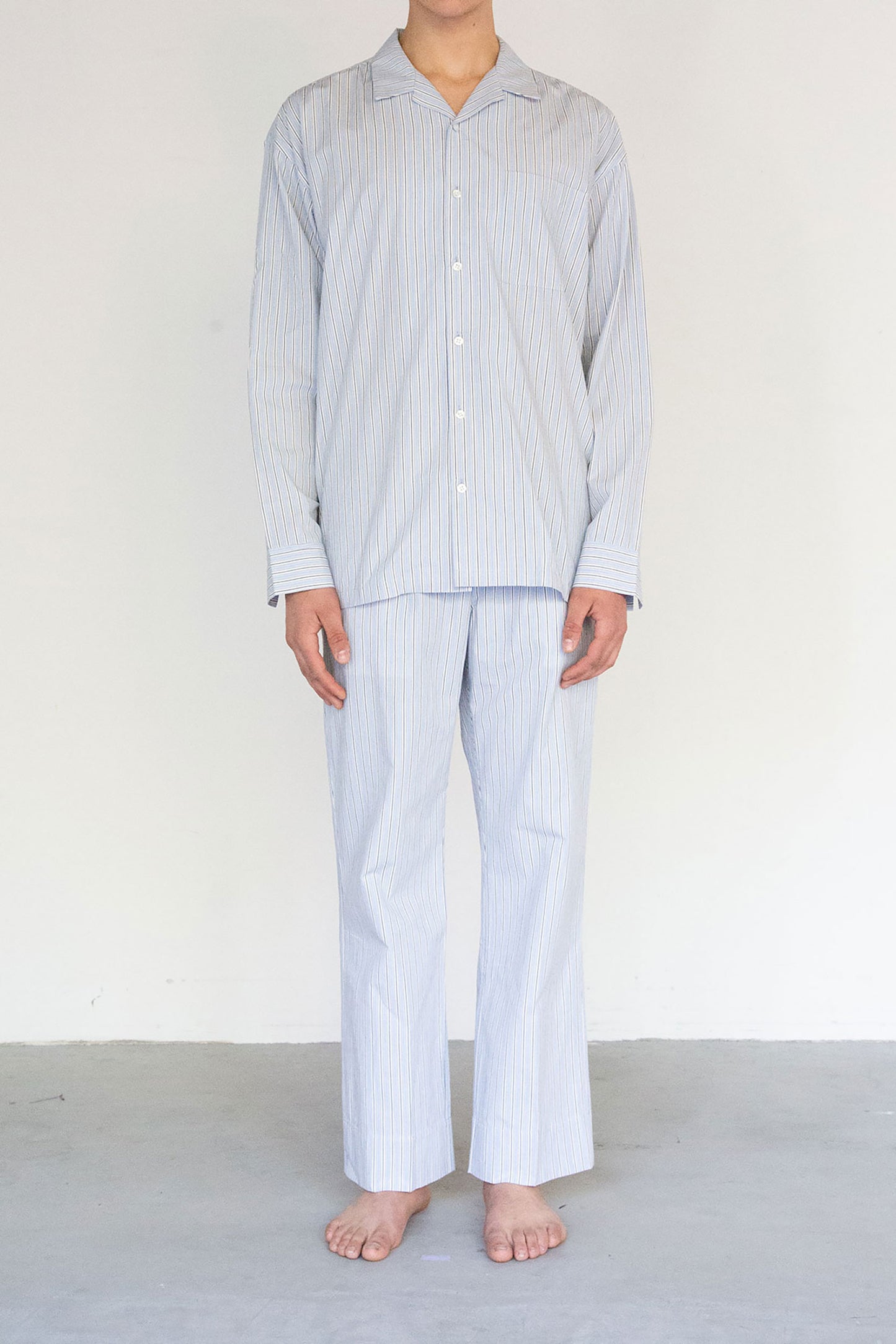 Organic Cotton Stripe Shirt & Pants
