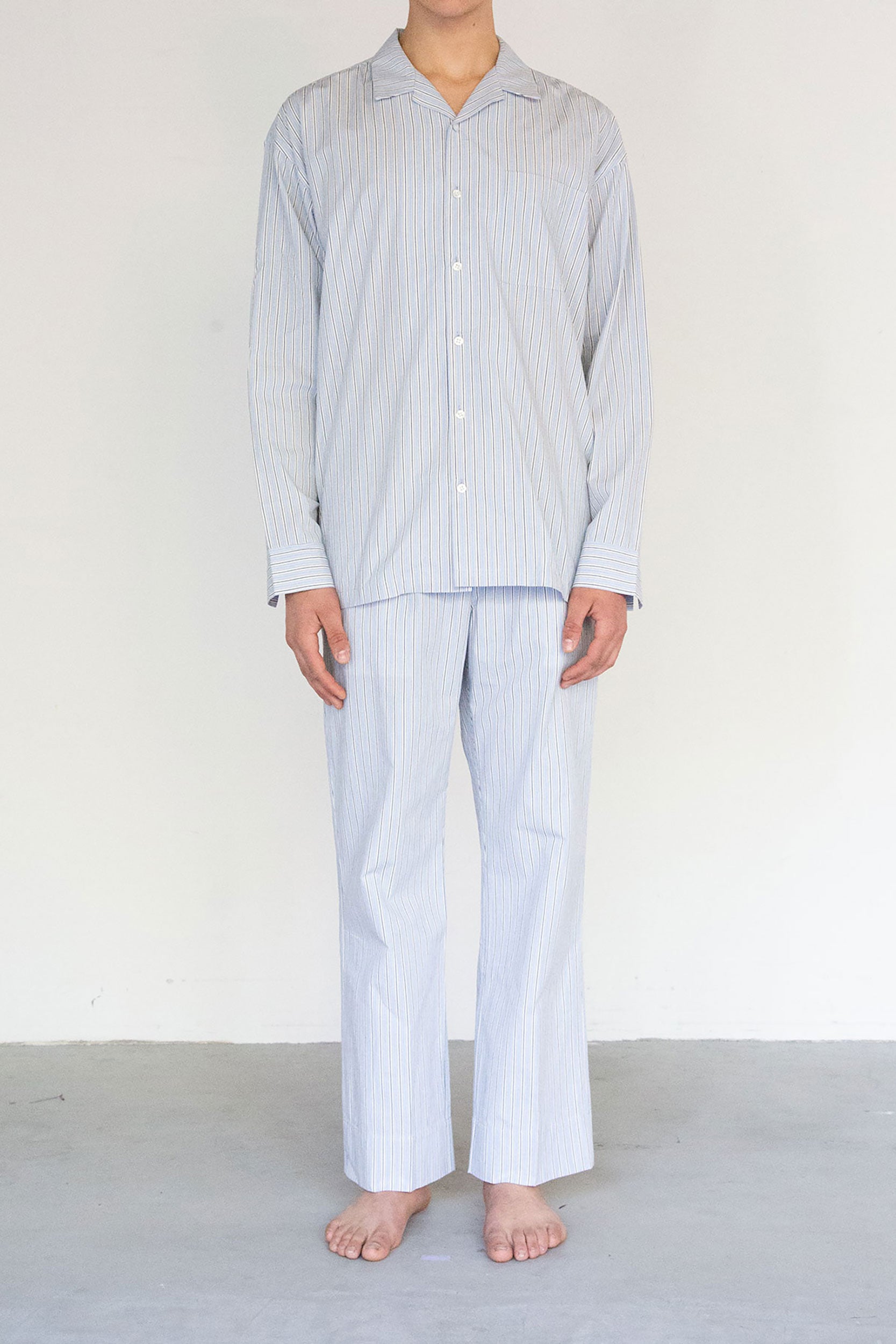 Organic Cotton Stripe Shirt & Pants