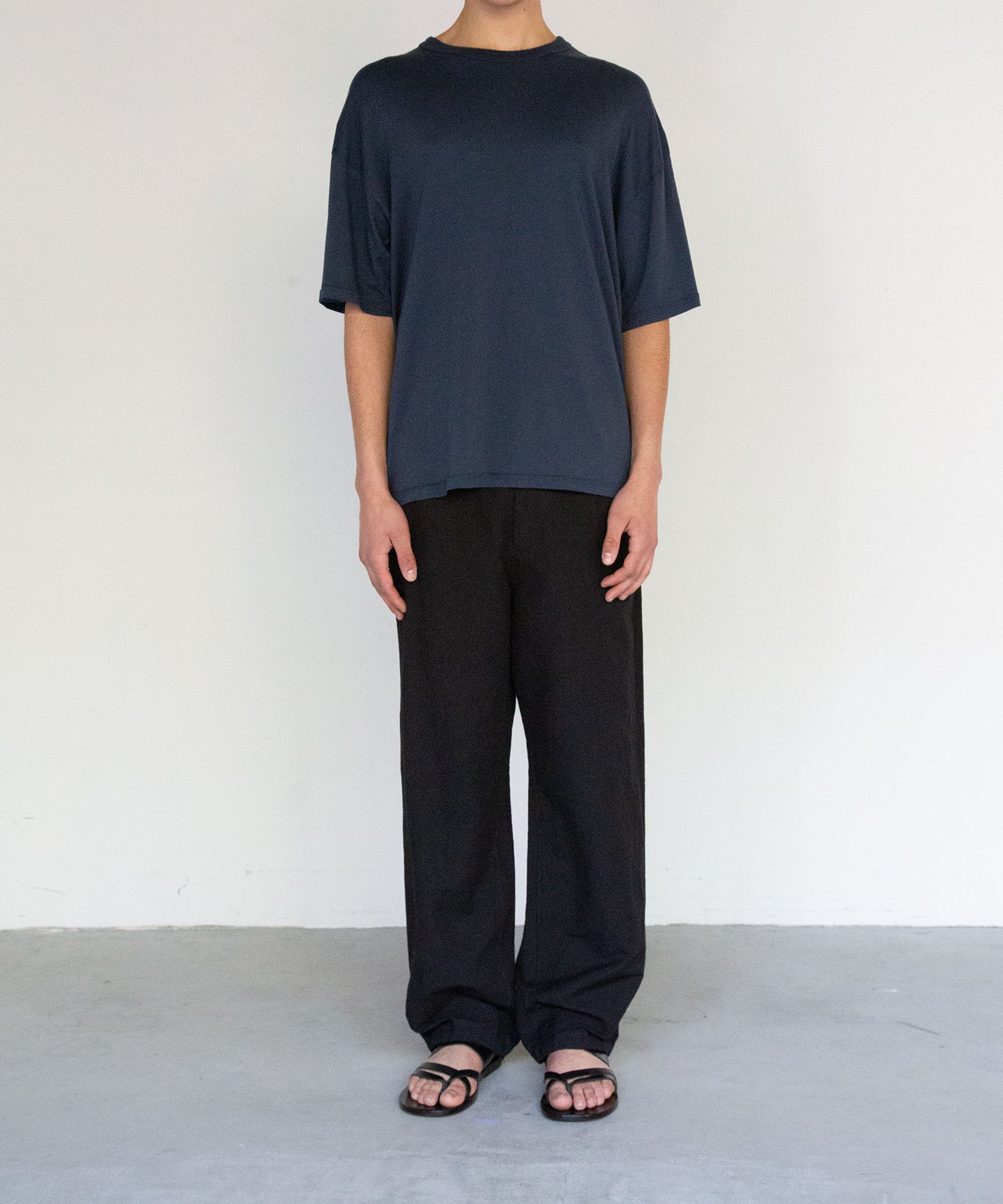Wool Knit Smooth Pants