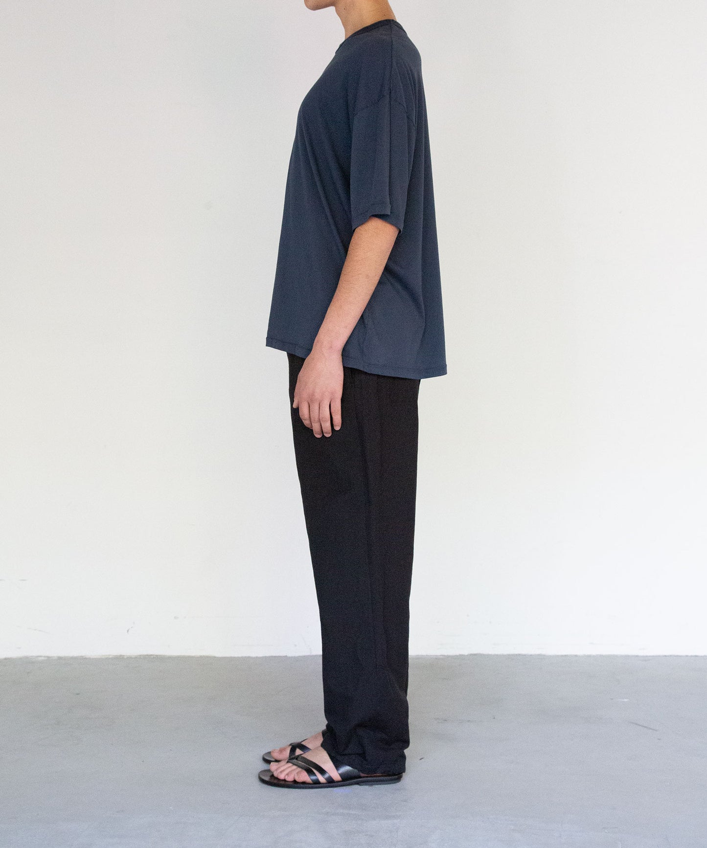 Wool Knit Smooth Pants