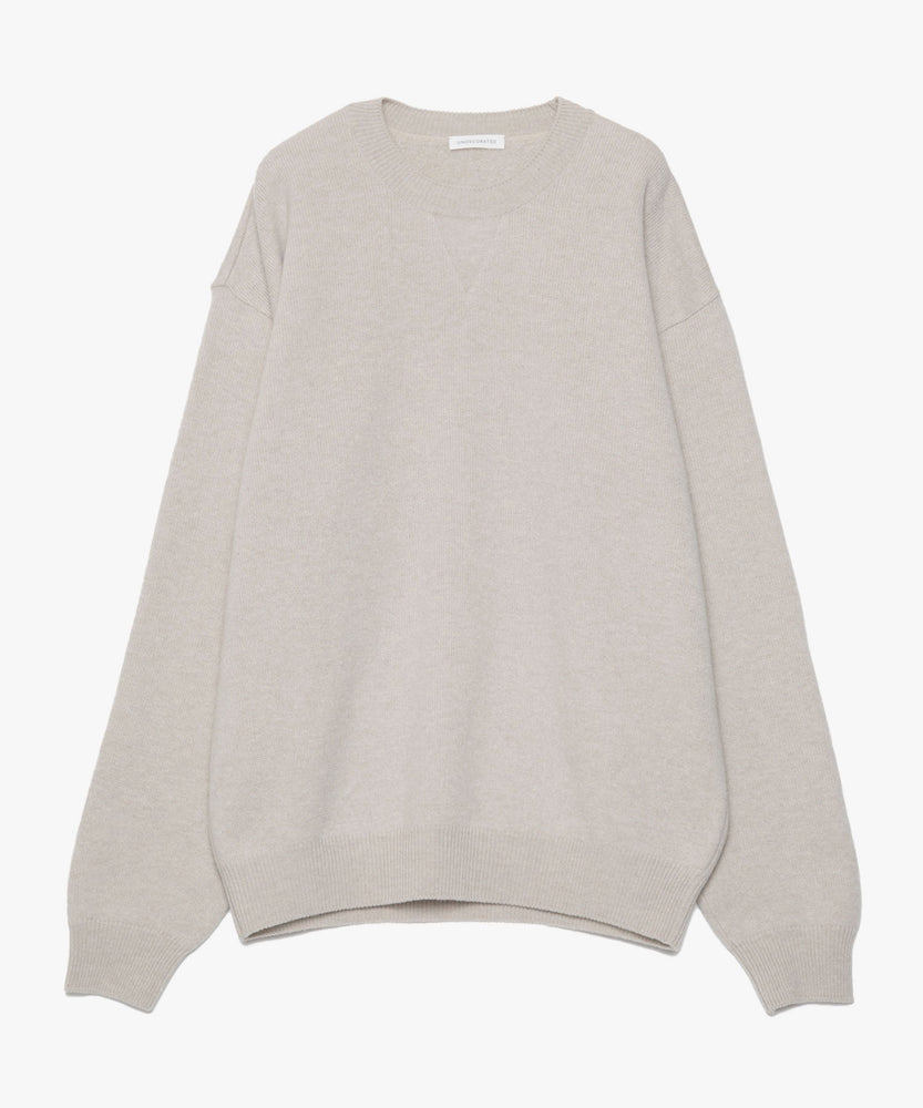 WOOL TERRY SWEATER