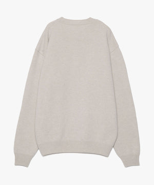 WOOL TERRY SWEATER