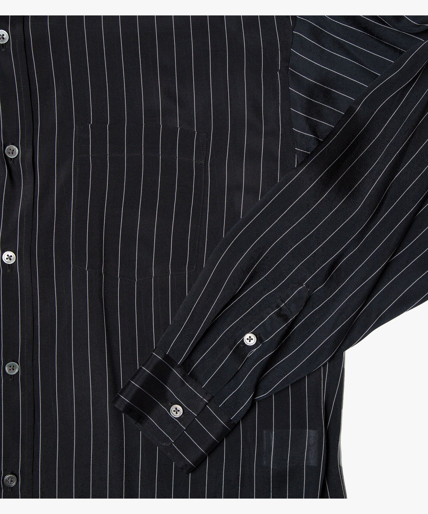 Cupro Stripe L/S Shirt