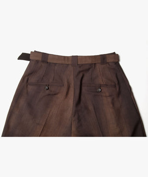 Gradation Wool Short Pants