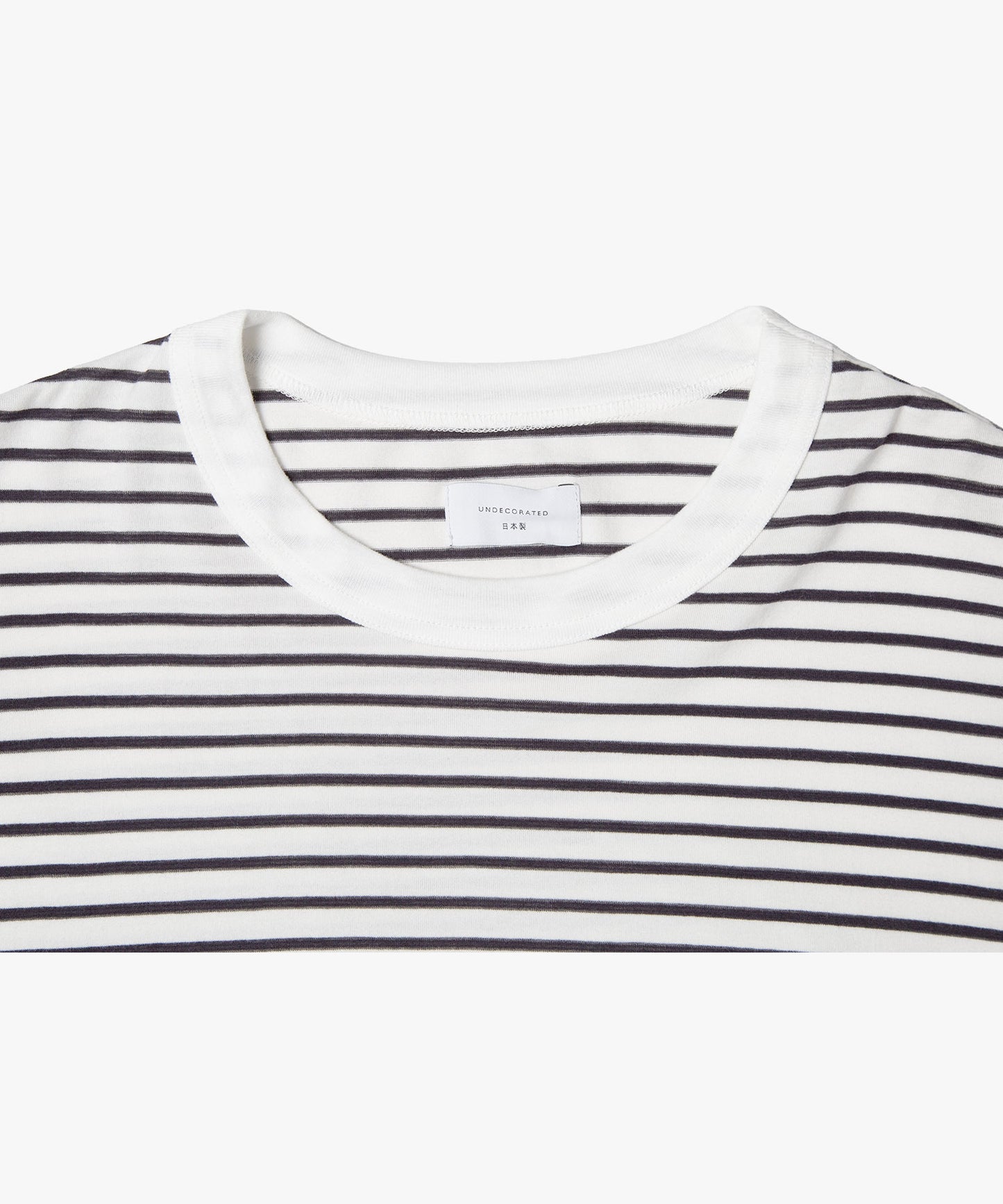 Sheer Border Long Sleeve T-Shirt