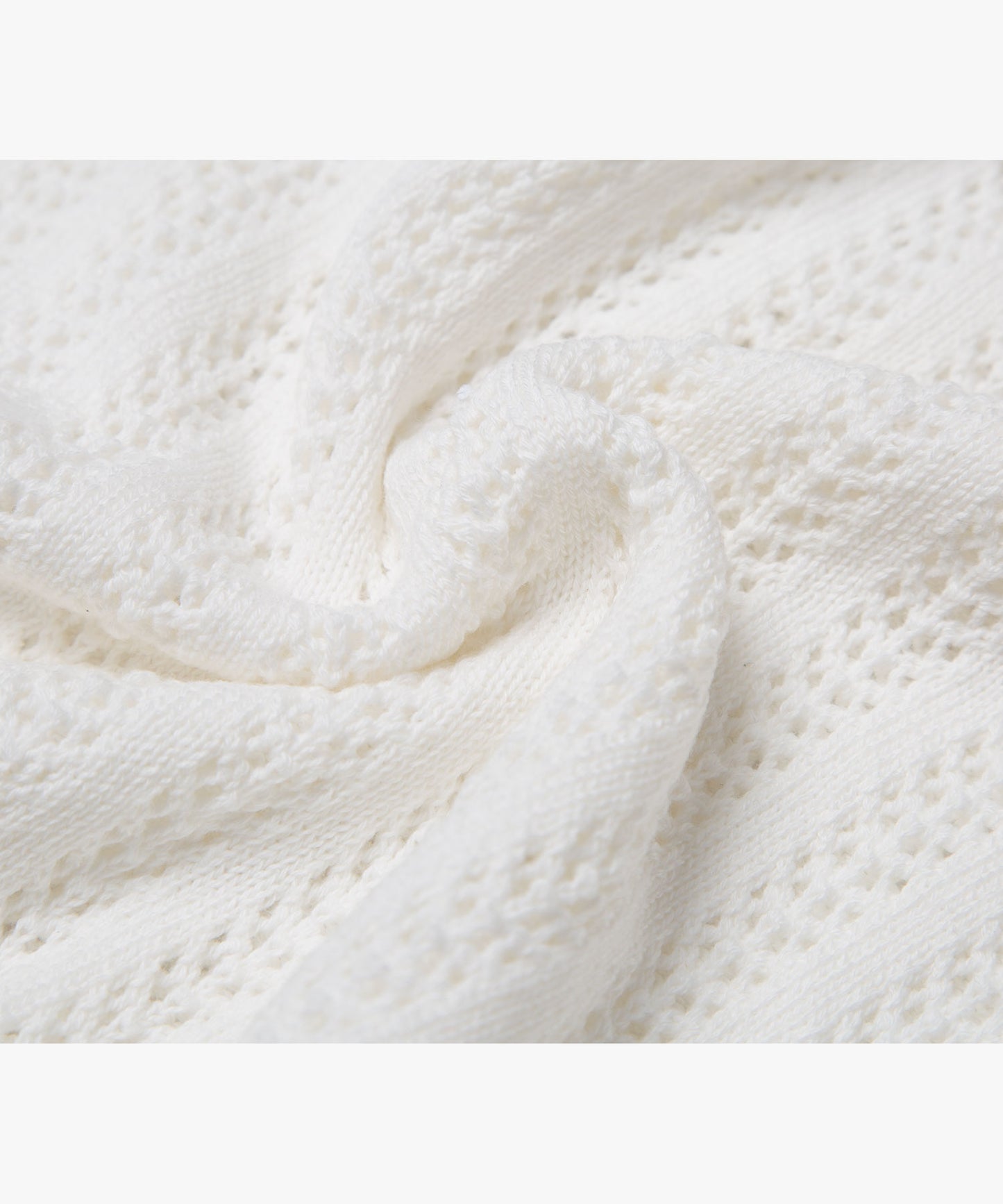 Cotton Knit Polo Top
