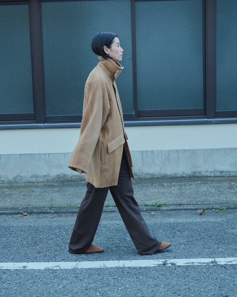 GRADATION WOOL MELTON JKT