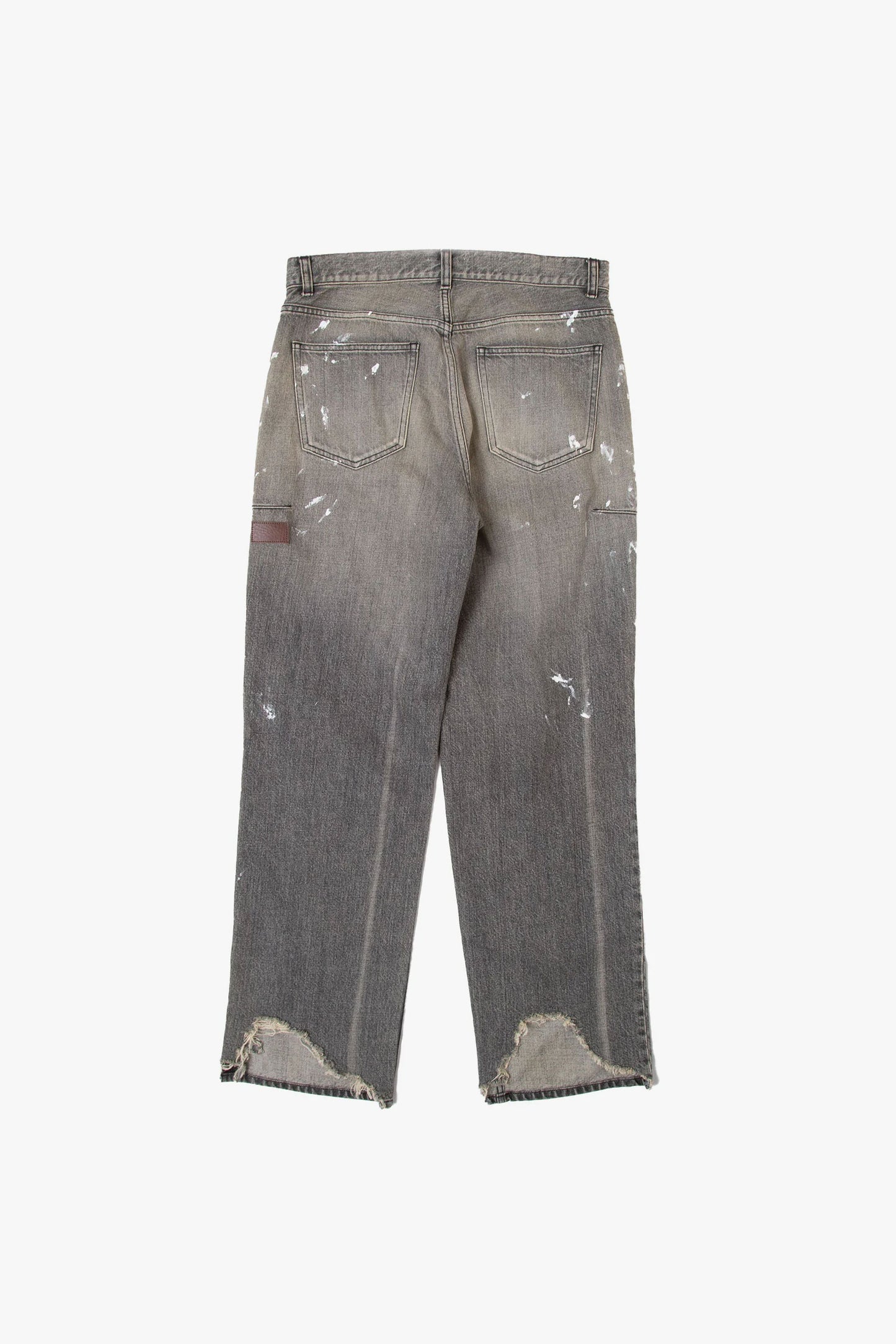 CRASH DENIM PANTS