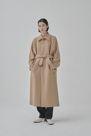 
            
                Load image into Gallery viewer, Super100 s Wool Melton Coat
            
        