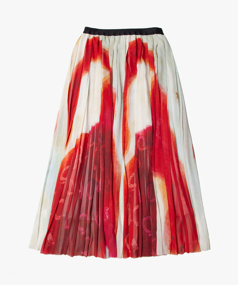 Drawing Pleated Skirt by Takashi Tsushima