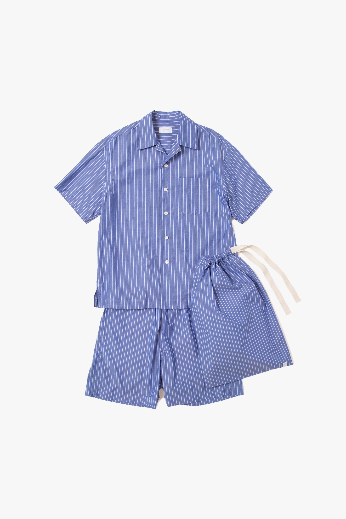 Organic Cotton Stripe Shorts