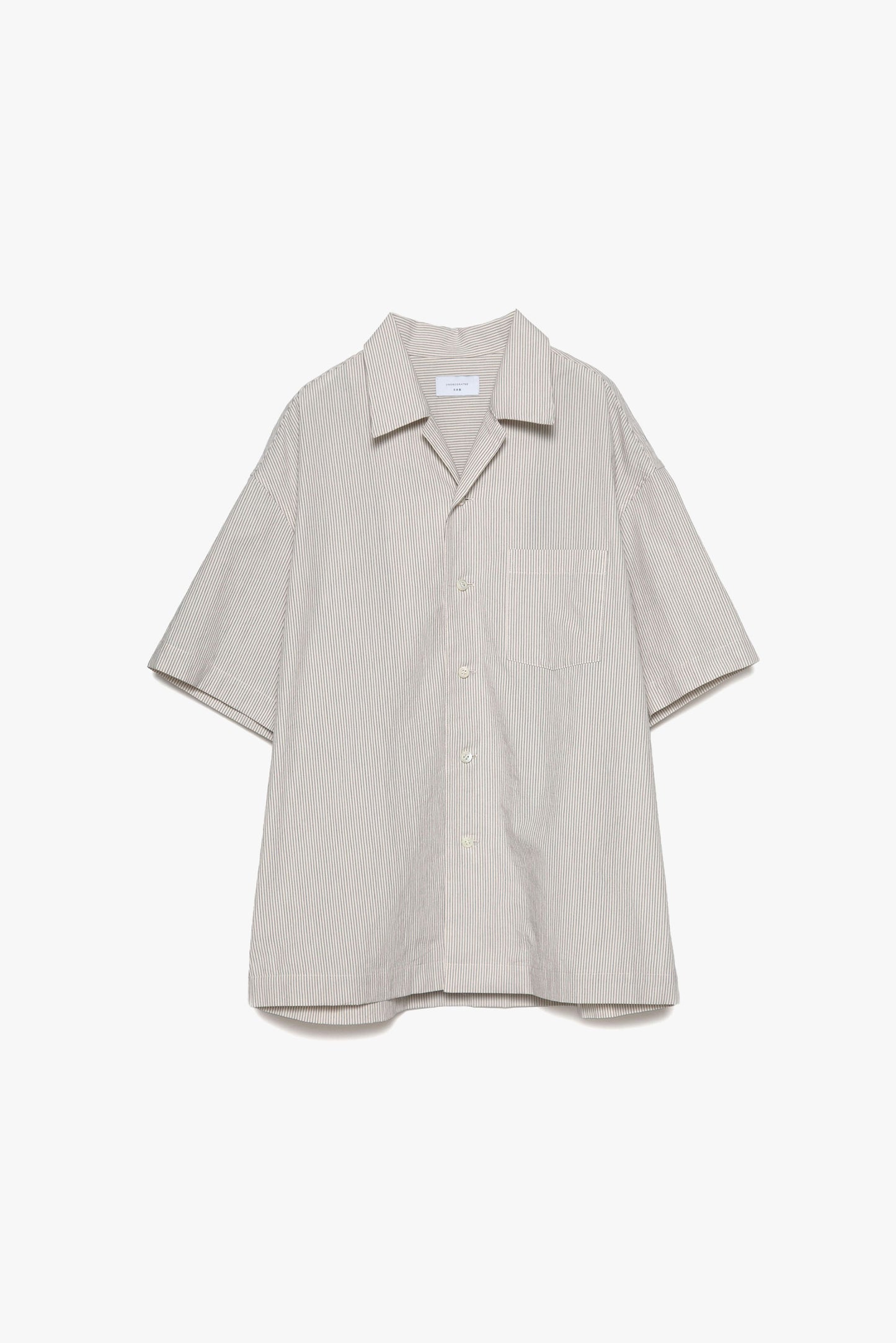 Organic Cotton Stripe Short Sleeve Shirt