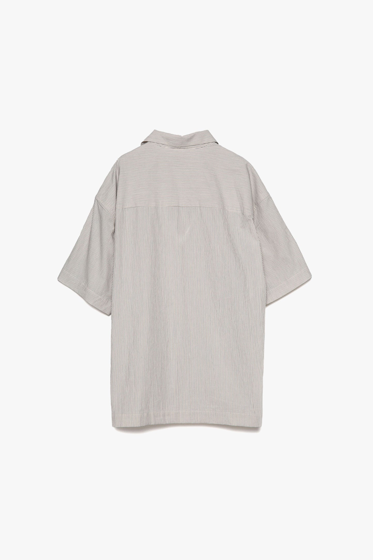 Organic Cotton Stripe Short Sleeve Shirt