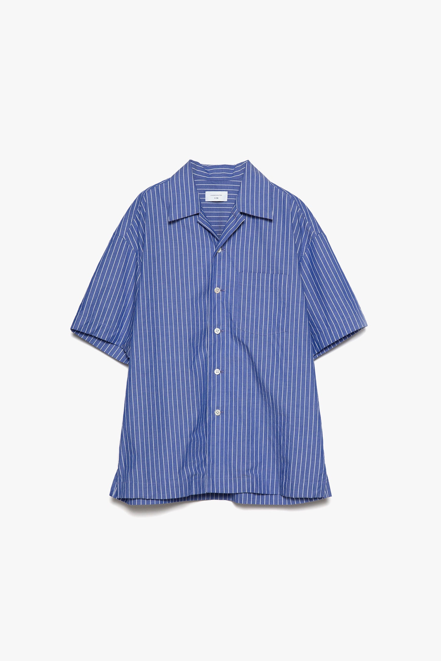 Organic Cotton Stripe Short Sleeve Shirt