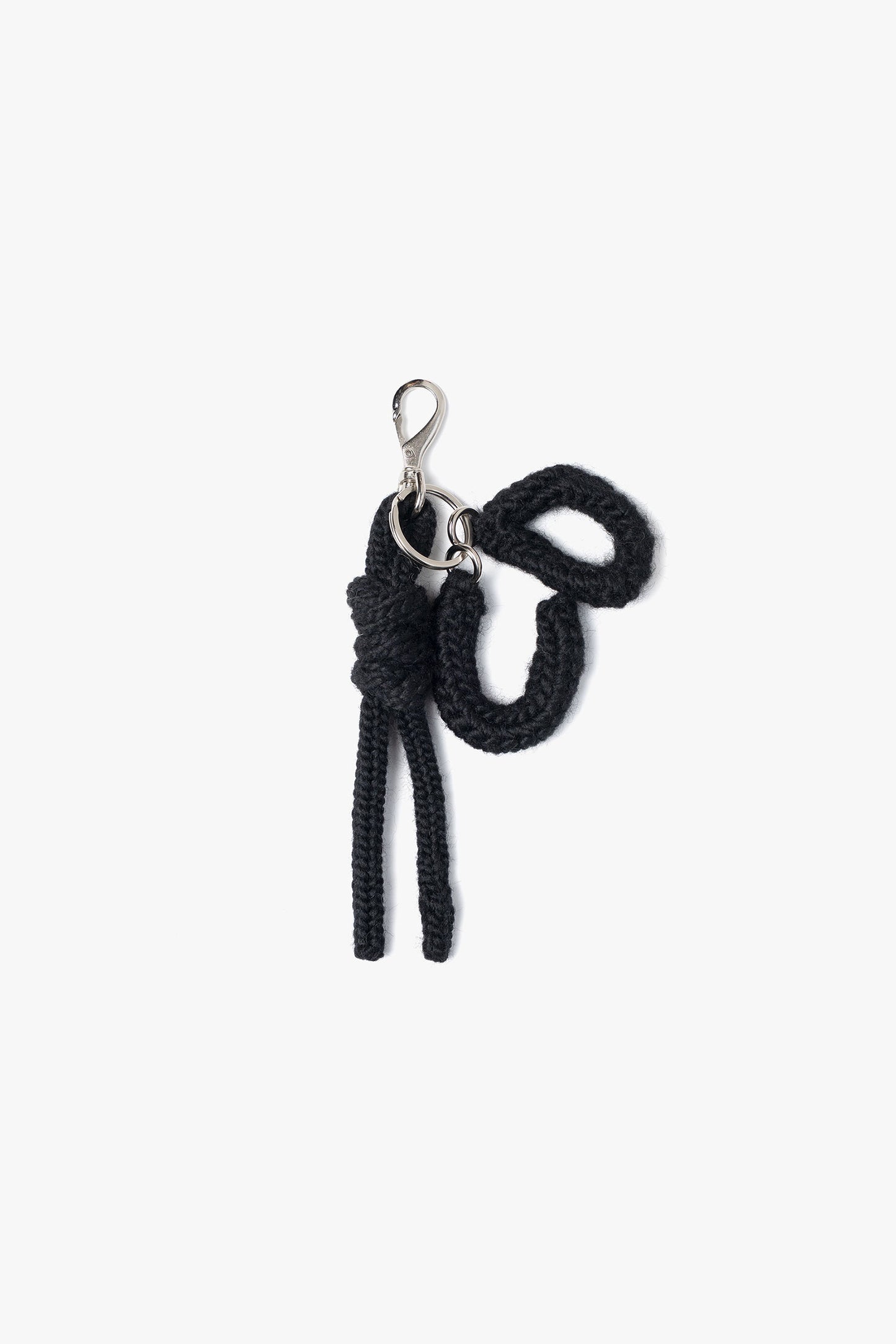 Hand-Knit Key Charm