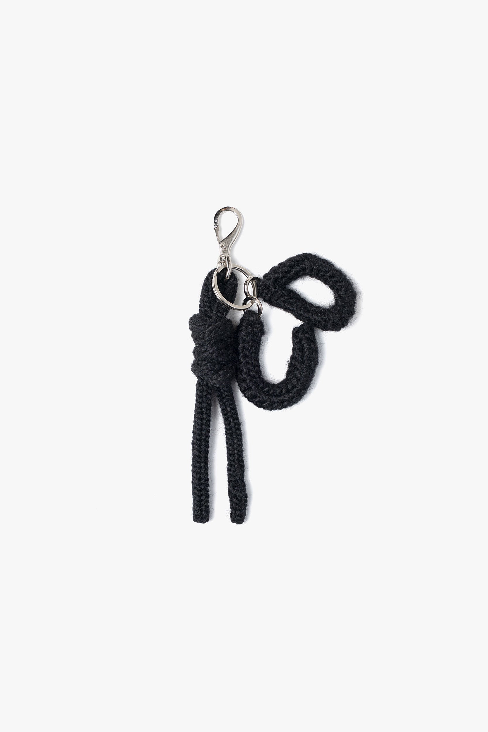 Hand-Knit Key Charm