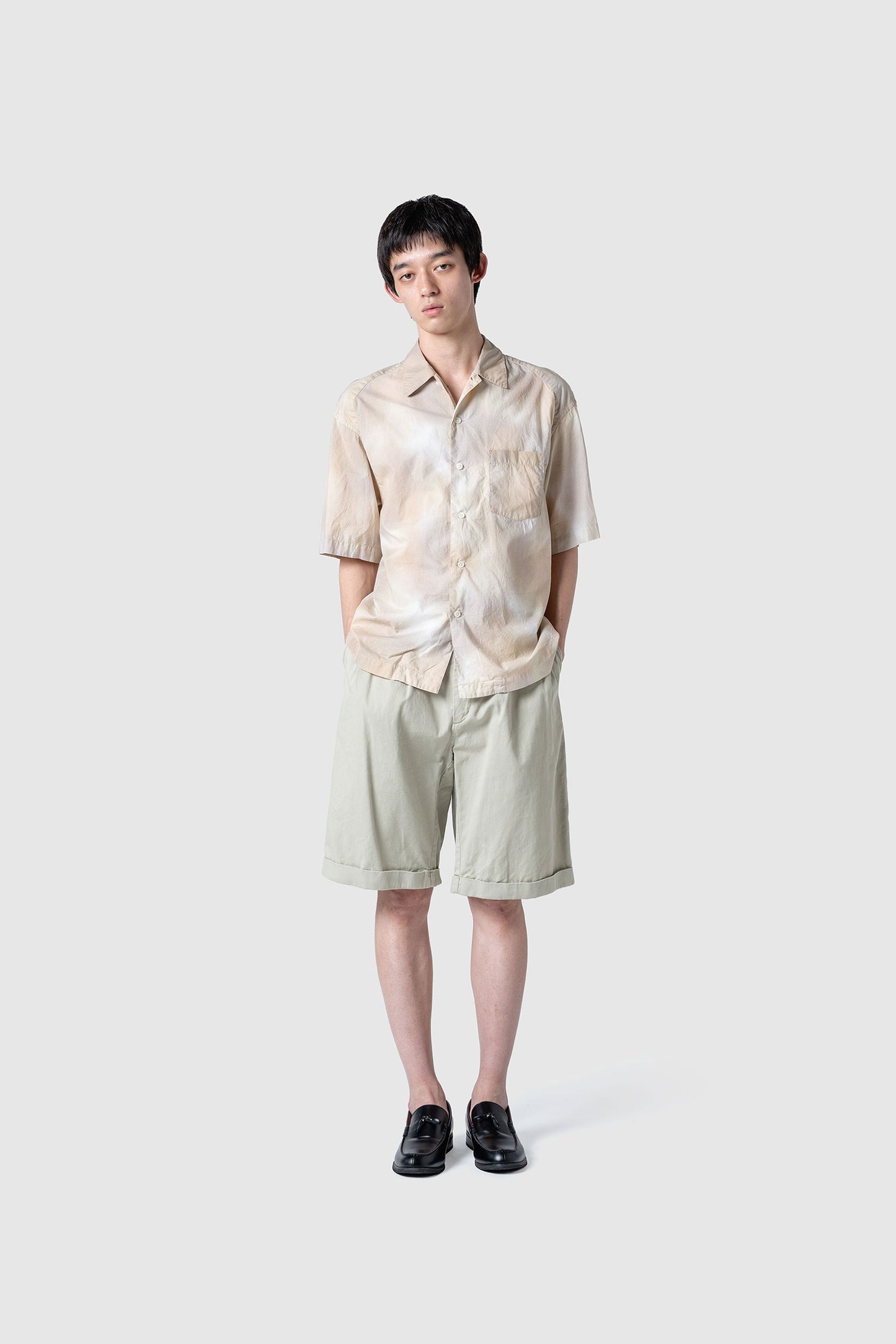 COTTON TWILL SHORTS